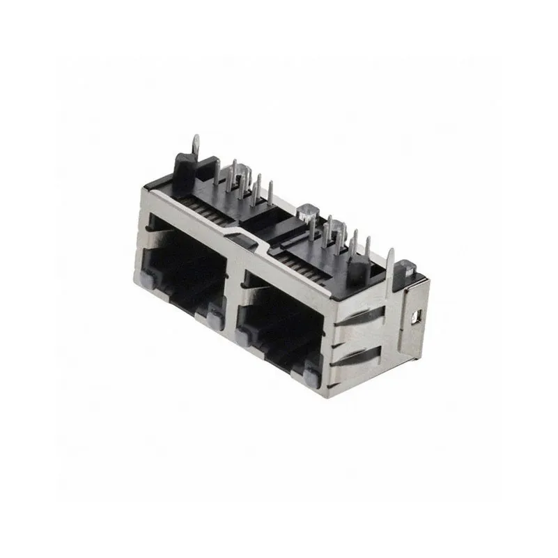 442480033 442480033 Jack 44248 Modular Connector 8p8c RJ45 Ethernet Shielded EMI Finger 44248-0033 Through Hole