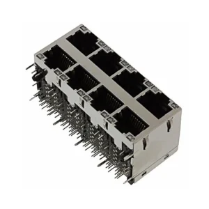 0879-2C4R-54 Agent Service 0879-2C4R-54 RJ45 MagJack Modular Connector Jack With Magnetics 8 Port 08792C4R54 10/100/1000 Base-T AutoMDIX