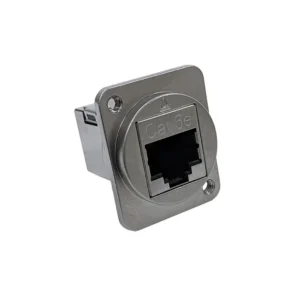 EHRJ45D5ES440 On Sale EHRJ45D5ES440 Coupler EH Modular Connector Adapters Jack 8p8c RJ45 Shielded EHRJ45D-5ES440 Panel Mount Square Flange