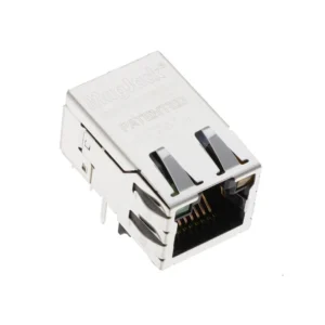 SI-52008-F SI-52008-F RJ45 MagJack ST SI-50000 Connector Jacks With Magnetics 1 Port 10/100 Base-T AutoMDIX Power over Ethernet PoE