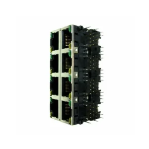 RJSAE-5381-08 RJSAE-5381-08 Jack RJSAE Modular Connector 8p8c RJ45 Ethernet Shielded EMI Finger RJSAE538108 Through Hole