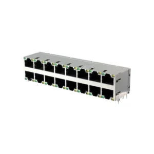 SS-74500-022 One-Stop Kitting Service SS-74500-022 Jack StackJacks Modular Connector 8p8c RJ45 Ethernet Shielded SS74500022 Through Hole