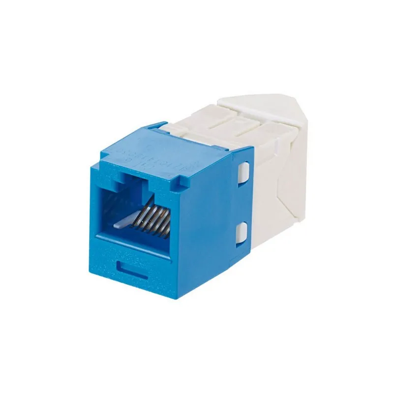 CJUD6X88TGBU Connectors Accessories CJUD6X88TGBU Jack Mini-Com Modular Connector 8p8c RJ45 Ethernet Unshielded CJUD6X-88TGBU Panel Mount