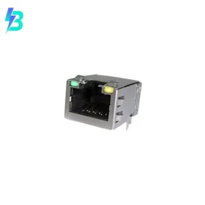 RJE48-188-1401 Brand Accessory RJE48-188-1401 Jack RJE48 Modular Connector 8p8c RJ45 Ethernet Shielded EMI Finger RJE481881401 Through Hole