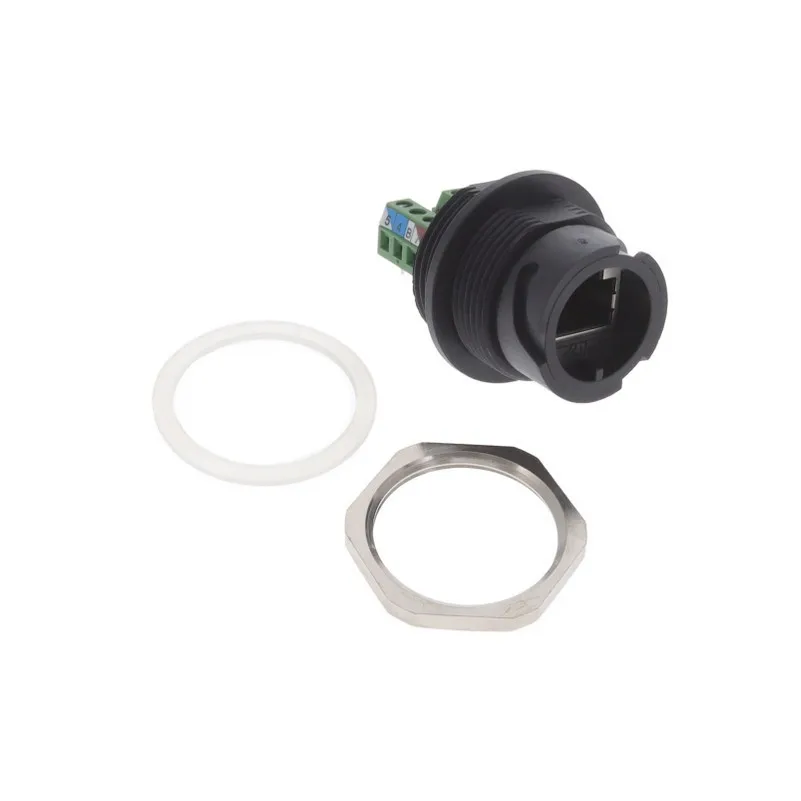 17-110114 Electronic Components Supplier 17-110114 Jack Modular Connector 8p8c RJ45 Ethernet Shielded 17110114 Panel Mount Bulkhead
