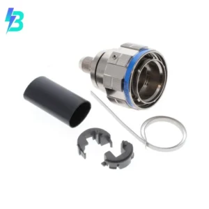 KIT38081NI Original KIT38081NI Housing for Prewired RJ45 Cordset RJF TV Modular Connector Plug Threaded Unshielded KIT38-081NI Silver