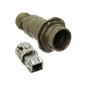 RJF7PEM1G Brand Connectors RJF7PEM1G Coupler RJF Modular Connector Adapters Jack 8p8c RJ45 Unshielded RJF7P-EM1G Panel Mount Bulkhead