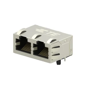 2301996-3 One-Stop Kitting Service 2301996-3 RJ45 Modular Connector Jack With Magnetics 2 Port 23019963 10/100/1000 Base-T AutoMDIX