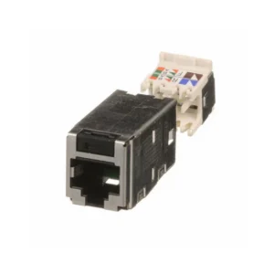 CJS688TGYLY CJS688TGYLY Jack Mini-Com Modular Connector 8p8c RJ45 Ethernet Shielded CJS688-TGYLY Panel Mount