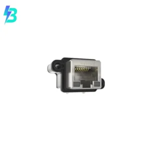 MRJR54810C Brand MRJR54810C Jack MRJR Modular Connector 8p8c RJ45 Ethernet Unshielded MRJR5-4810C Panel Mount Flange 2 Hole Through Hole