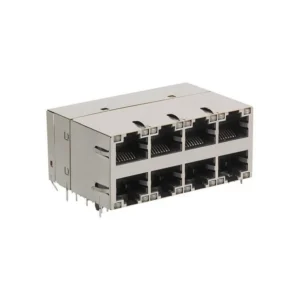 0895-2C4R-GK New Sale 0895-2C4R-GK RJ45 MagJack Modular Connector Jack With Magnetics 8 Port 10/100/1000 Base-T Power over Ethernet+ PoE+