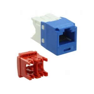 CJ5E88TGBU Accept Agent Service CJ5E88TGBU Jack Mini-Com TX5e Modular Connector 8p8c RJ45 Ethernet Unshielded CJ5E8-8TGBU Panel Mount