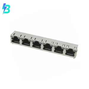 5406554-7 China Agent Service Support 5406554-7 Jack Modular Connector 8p8c RJ45 Ethernet Shielded EMI Finger 54065547 Through Hole