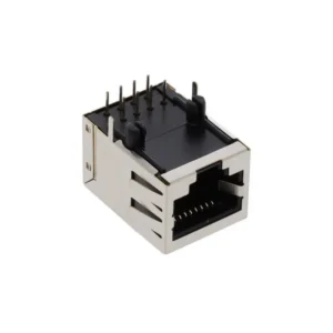 MTJ-88GX1-FSD-PG6 Connectors MTJ-88GX1-FSD-PG6 Jack MTJ Modular Connector 8p8c RJ45 Ethernet Shielded EMI Finger MTJ88GX1FSDPG6 Through Hole