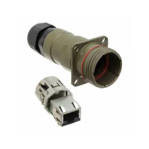 RJFTV2PE1G Brand RJFTV2PE1G Coupler RJF TV Modular Connector Adapters Jack 8p8c RJ45 Unshielded RJFTV-2PE1G Panel Mount Square Flange