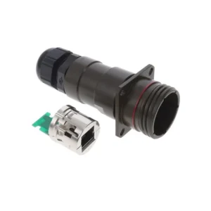 RJFTV2PE2G00 Sale RJFTV2PE2G00 Coupler RJF TV Modular Connector Adapters Jack 8p8c RJ45 Shielded RJFTV2-PE2G00 Panel Mount Square Flange