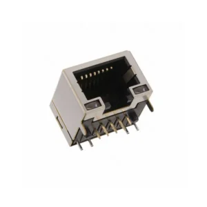 MTJ-88AAX1-FSV-LP Connectors Accessories MTJ-88AAX1-FSV-LP Jack MTJ Modular Connector 8p8c RJ45 Ethernet Shielded MTJ88AAX1FSVLP Through Hole