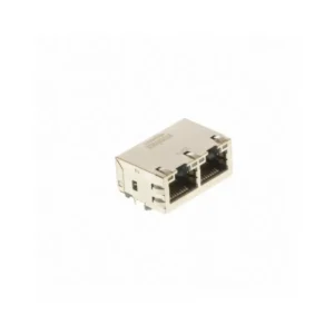 938283026 Brand Accessory 938283026 RJ45 MXMag 93828 Modular Connector Jack With Magnetics 2 Port 93828-3026 10/100 Base-T AutoMDIX