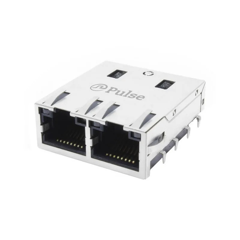 JT8-2000HL Support Shipping Agent Service JT8-2000HL RJ45 Modular Connector Jack With Magnetics 2 Port JT82000HL 10G Base-T AutoMDIX