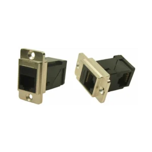 CP30751M On Sale CP30751M Coupler DUALSLIM Modular Connector Adapters Jack 8p8c RJ45 Unshielded CP30-751M Panel Mount Flange 2 Hole