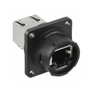 RJF54462S1 Brand RJF54462S1 Coupler RJF 5446 Modular Connector Adapters Jack 8p8c RJ45 Shielded RJF54-462S1 Panel Mount Square Flange