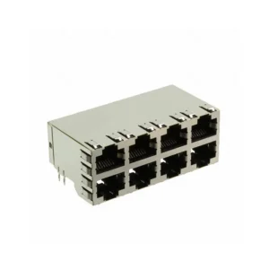 1888506-1 Brand 1888506-1 Jack Modular Connector 8p8c RJ45 Ethernet Shielded EMI Finger 18885061 Board Edge Panel Mount Through Hole
