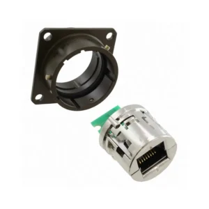 RJF22G00 Original Connectors RJF22G00 Jack RJF Modular Connector 8p8c RJ45 Ethernet Unshielded RJF2-2G00 Panel Mount Square Flange