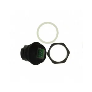 17-10017 Accept China Shipping Agent Service 17-10017 Jack Modular Connector 8p8c RJ45 Ethernet Shielded 1710017 Panel Mount Bulkhead